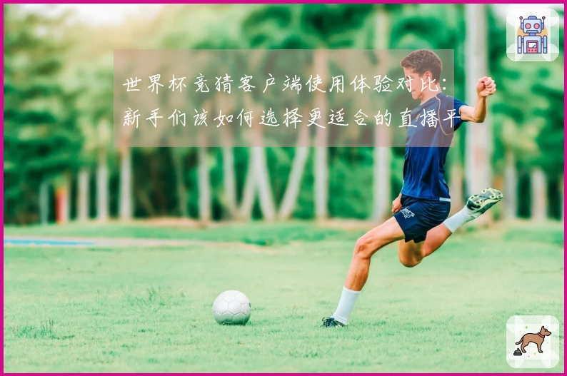 世界杯竞猜客户端使用体验对比：新手们该如何选择更适合的直播平台？