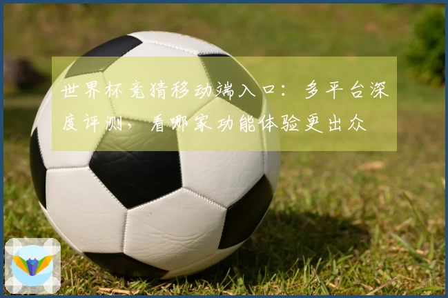 世界杯竞猜移动端入口：多平台深度评测，看哪家功能体验更出众